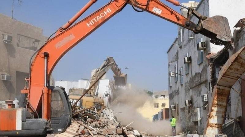 مقاول هدم مباني بجده