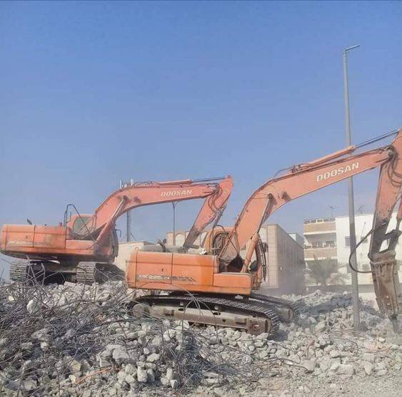 مقاول هدم مباني جده